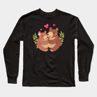 Lovely Bear Couple Long Sleeve T-Shirt